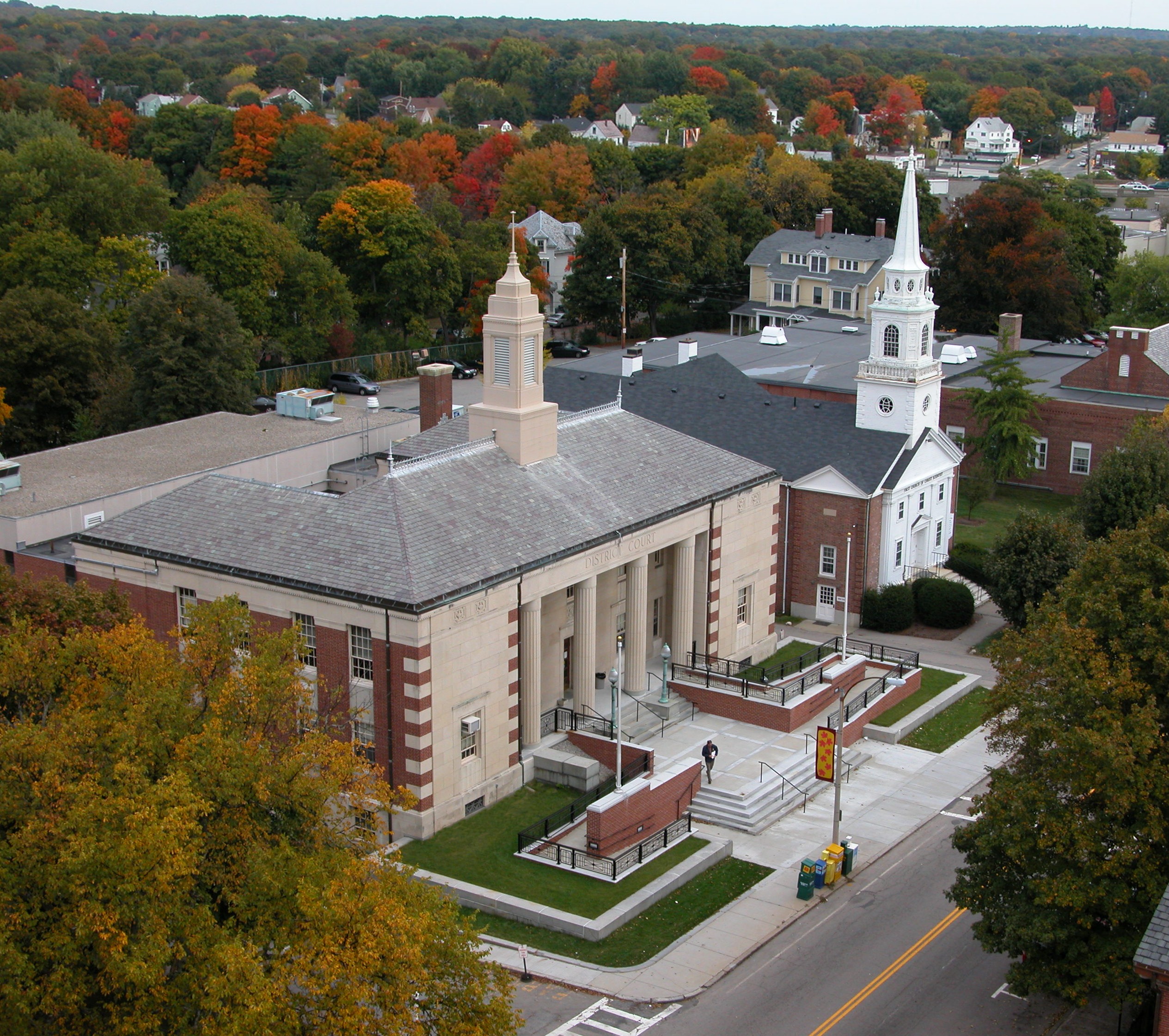 Dedham, MA courthouse