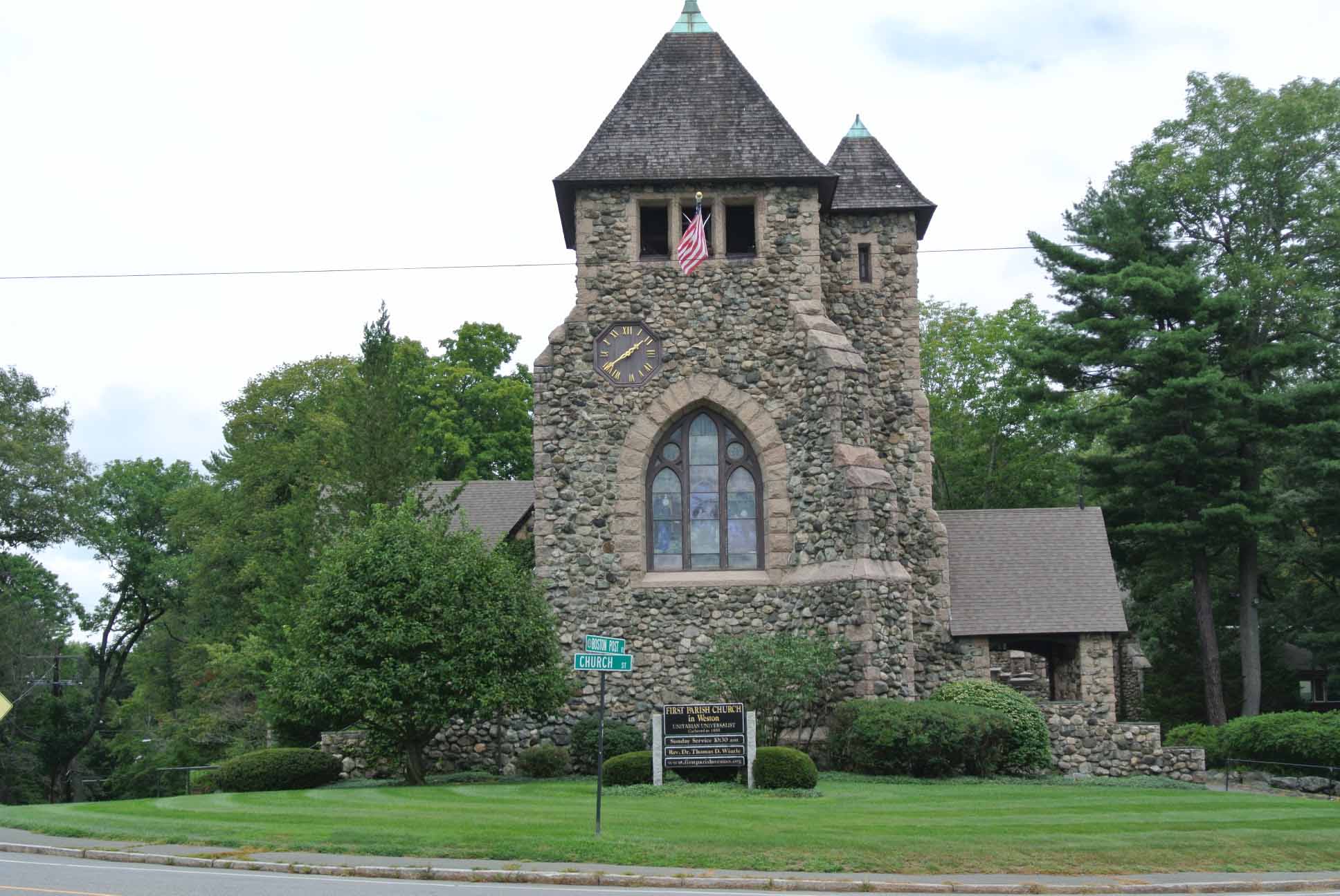 Jim Sells Weston - First Parish Church