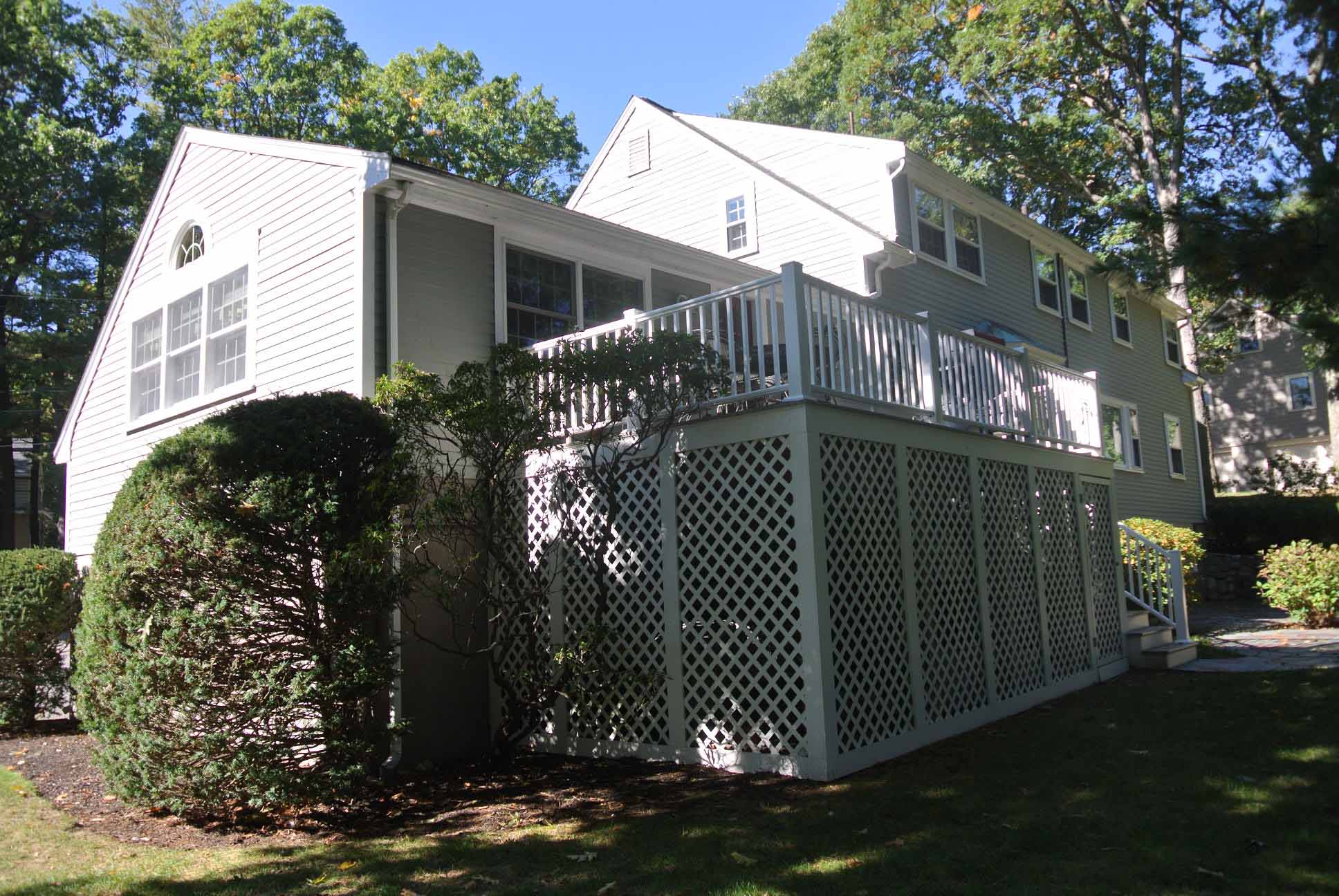 185 Paul Revere Road Needham MA 02494 | Rear Elevation