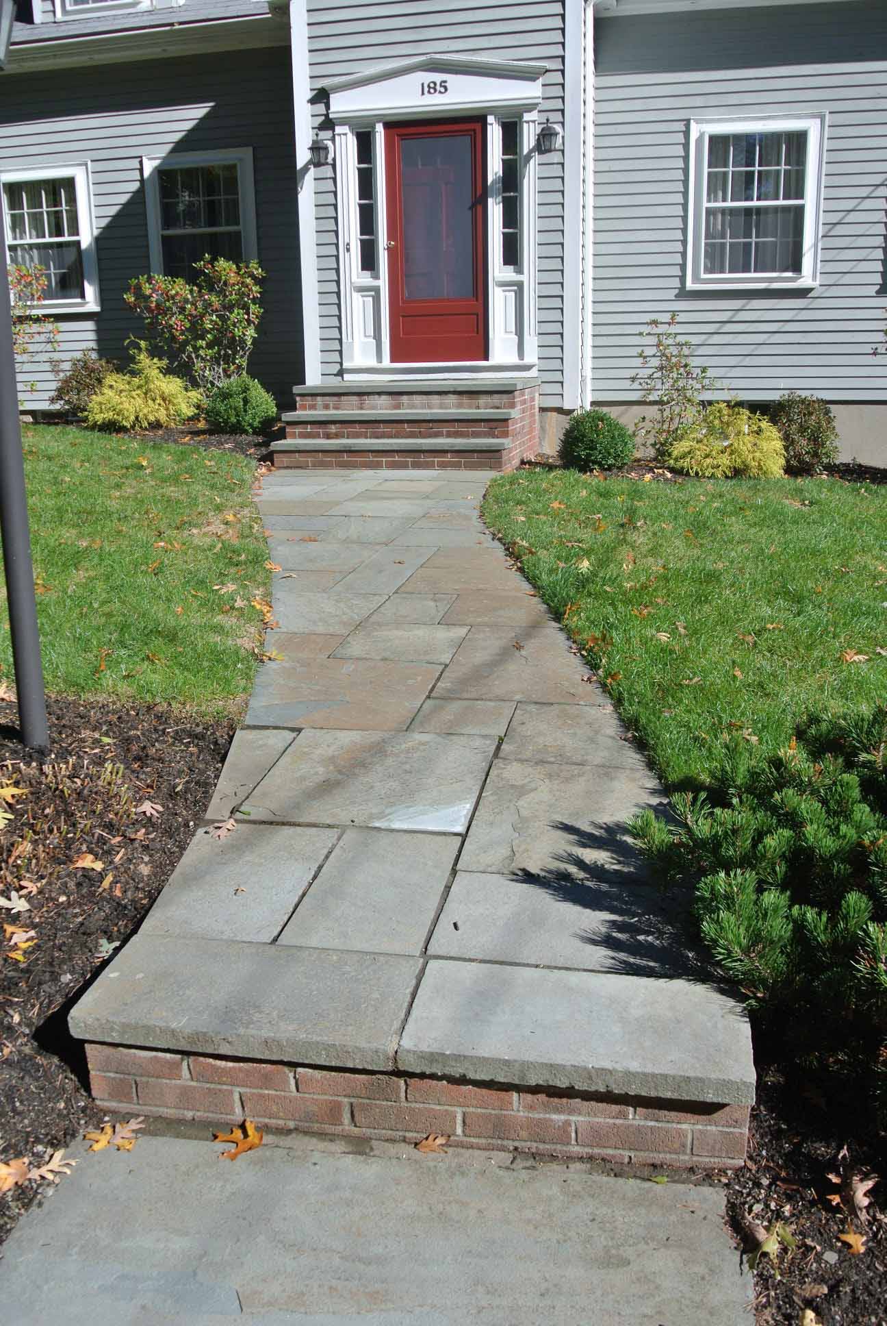 185 Paul Revere Road Needham MA 02494 | Front Elevation/Yard